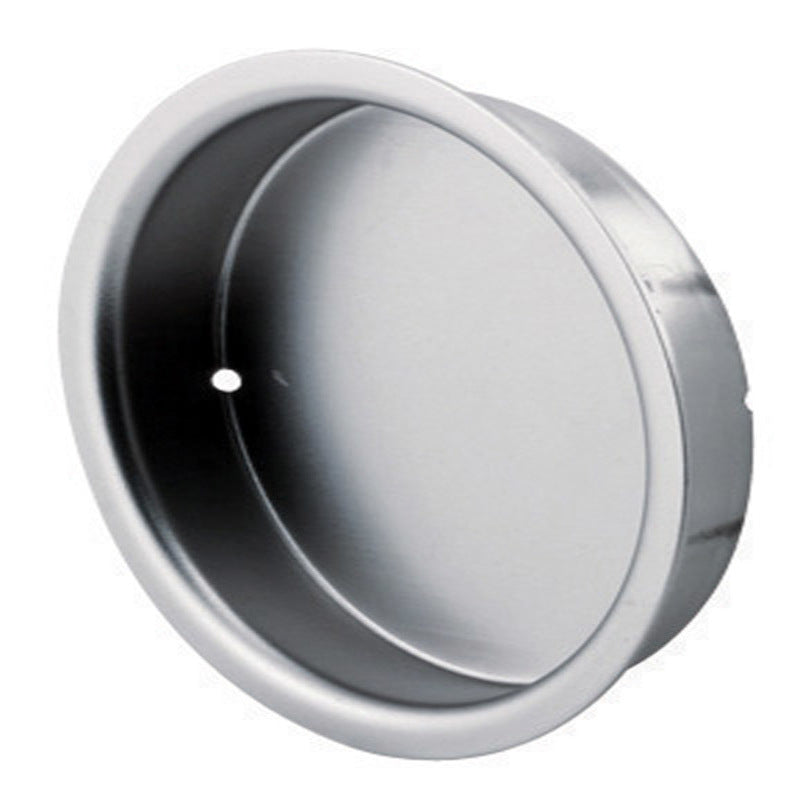 Prime-Line 2 in. L Satin Nickel Silver Steel Flush Mortise Finger Pull (Pack of 6)