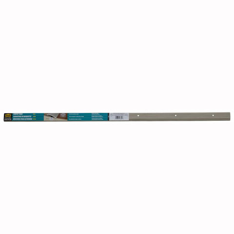 M-D Building Products 0.3 in. H X 1.375 in. W X 36 in. L Prefinished Pewter Aluminum Carpet Trim