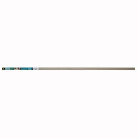 M-D Building Products 0.3 in. H X 1.375 in. W X 72 in. L Prefinished Pewter Aluminum Carpet Trim