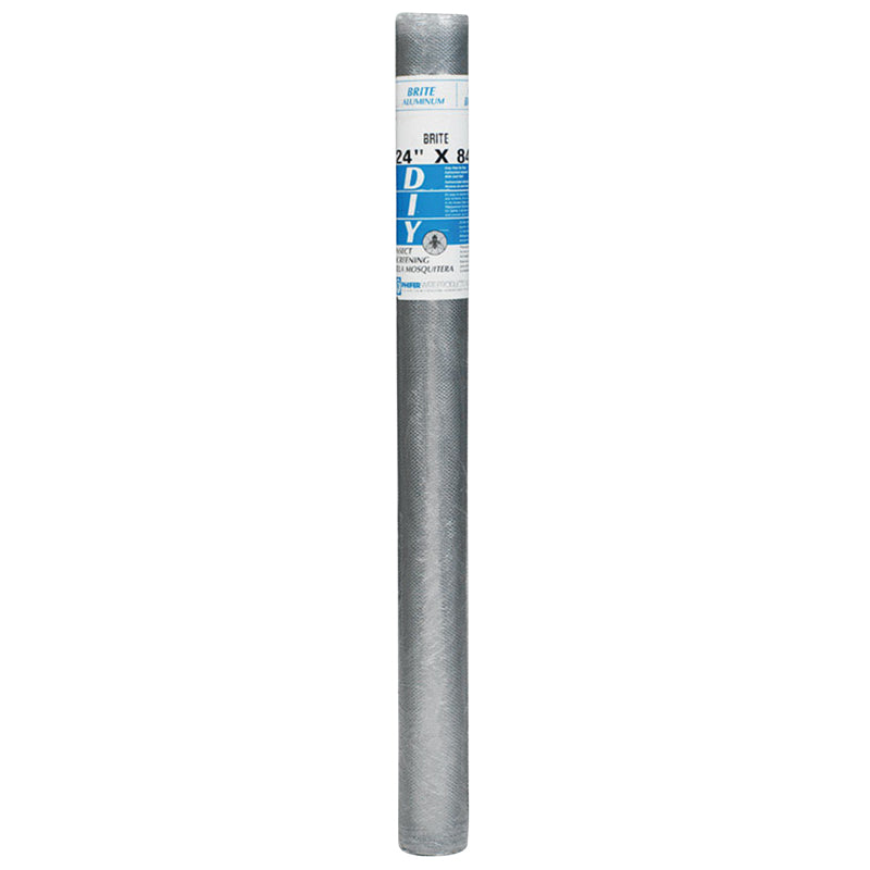 Phifer Wire 24 in. W X 84 in. L Silver Aluminum Insect Screen Cloth (Pack of 8)