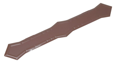 Amerimax 0.25 in. H X 2 in. W X 13.5 in. L Brown Aluminum K Downspout Strap (Pack of 50)