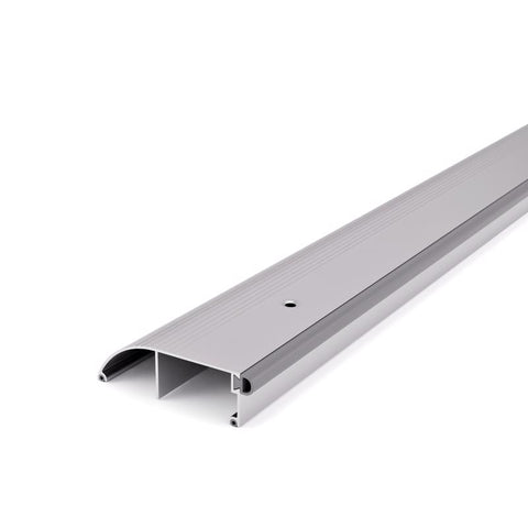 M-D Building Products 1 in. H X 3.38 in. W X 72 in. L Aluminum/Vinyl High Bumper Threshold Silver