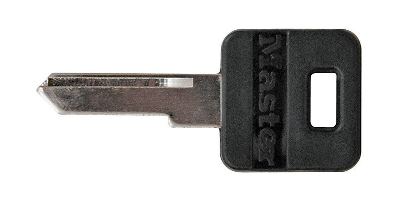 Master Lock House/Office Key Blank Single For Master Lock Black/Silver (Pack of 25)