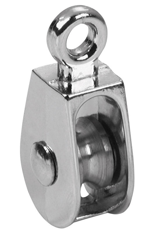 Campbell 1-1/4 in. D Zinc Plated Zinc Fixed Eye Fixed Eye Awning Pulley (Pack of 10)