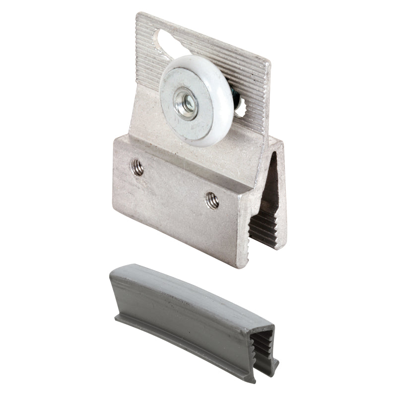 Prime-Line 3/4 in. D X 1.75 in. L Aluminum/Nylon Roller Assembly 2 pk
