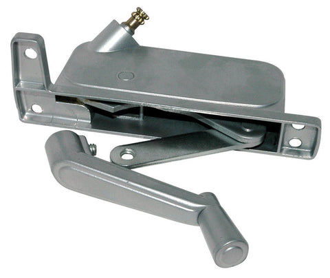 Barton Kramer Silver Aluminum Left Awning Window Operator For Pan-American