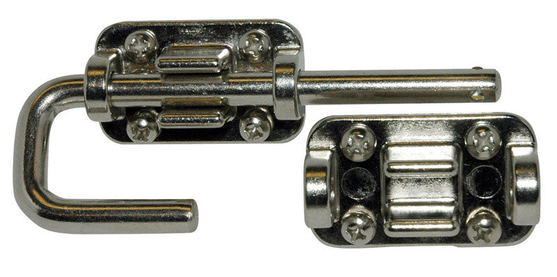 Barton Kramer Chrome Chrome Sliding Glass Door Security Latch