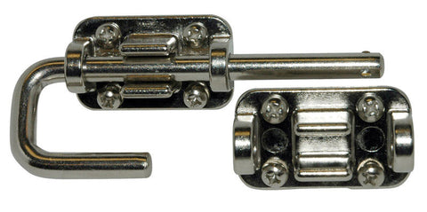 Barton Kramer Chrome Chrome Sliding Glass Door Security Latch