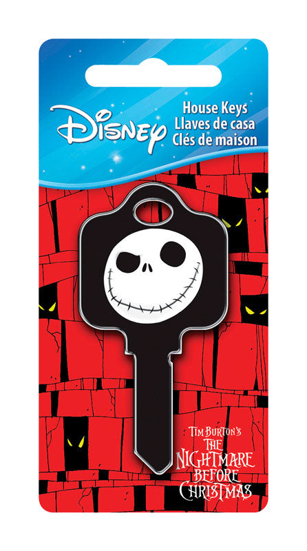 HILLMAN Disney Nightmare Before Christmas House Key Blank 68 Single For Schlage Locks Black (Pack of 5)