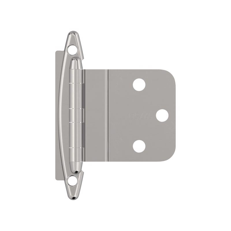 Amerock 2 in. W X 2-3/4 in. L Polished Chrome Steel Decorative Hinge 2 pk