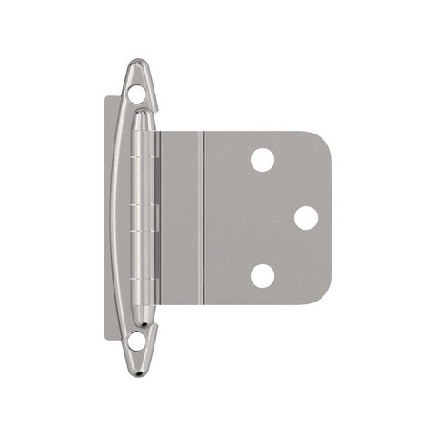Amerock 2 in. W X 2-3/4 in. L Polished Chrome Steel Decorative Hinge 2 pk