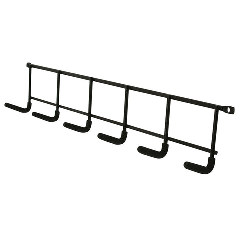 Crawford 16.5 in. L Zinc-Plated Black Steel Household Hanger Holder 15 lb. cap. 1 pk