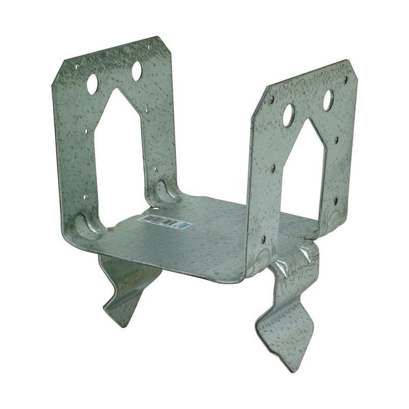Simpson Strong-Tie ZMax 5.25 in. H X 5.5 in. W 12 Ga. Galvanized Steel Post Base
