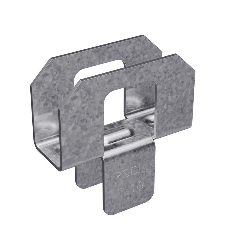 Clip Simpson Strong-Tie de acero galvanizado para revestimiento de paneles de acero, para 7/16, paquete de 250