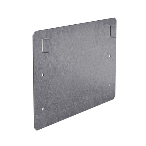 Simpson Strong-Tie ZMax 8 in. H X 5 in. W 16 Ga. Galvanized Steel Nail Plate Zmax (Pack of 25)