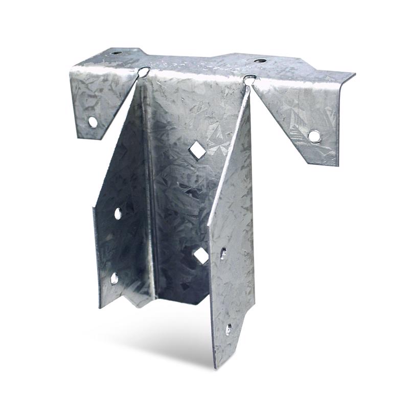 Simpson Strong-Tie 2.25 in. H X 4 in. W 18 Ga. Galvanized Steel Ridge Rafter