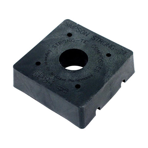 Simpson Strong-Tie 1 in. H X 3.25 in. W Plastic Composite Base