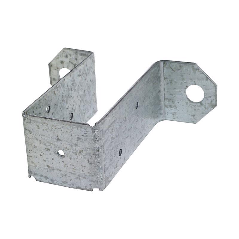 Simpson Strong-Tie ZMax 4.32 in. H X 1.5 in. W 14 Ga. Steel Deck Post Tie