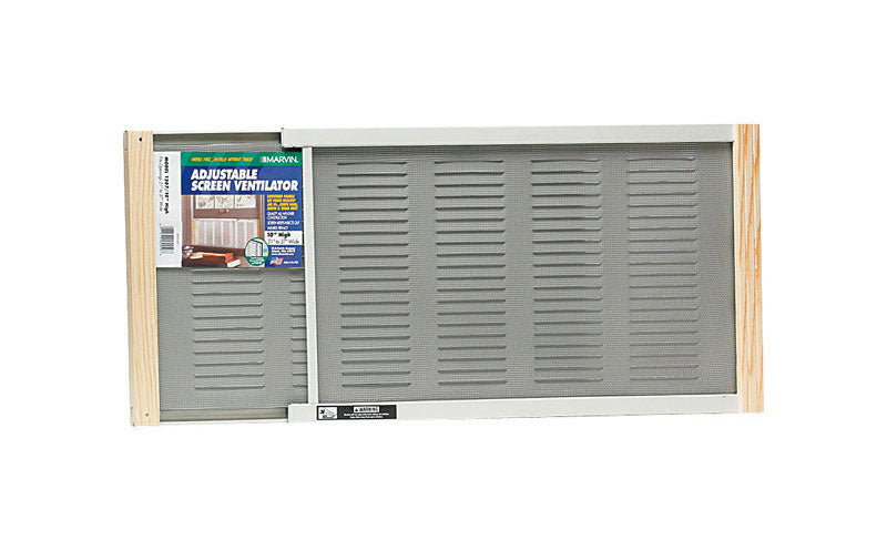 Frost King WB Marvin 21 in. W X 37 in. W X 10 in. H Steel Adjustable Window Screen (Pack of 12)