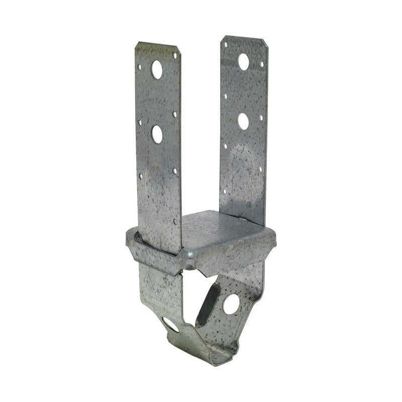 Simpson Strong-Tie ZMax 6.25 in. H X 3.56 in. W 12, 14 Ga. Galvanized Steel Post Base