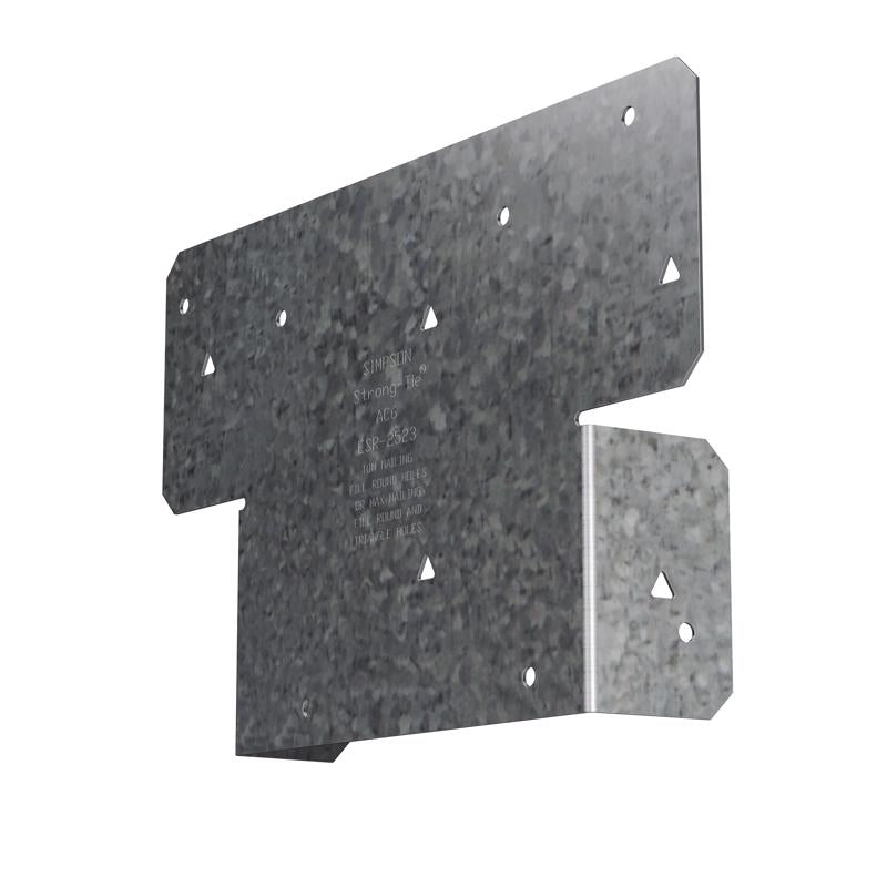 Simpson Strong-Tie ZMax 8.5 in. H X 1.5 in. W 18 Ga. Galvanized Steel End Post Cap