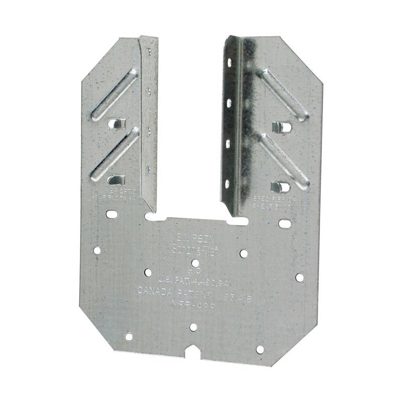 Simpson Strong-Tie 6.25 in. H X 5 in. W 18 Ga. Galvanized Steel Hurricane Tie (Pack of 50)