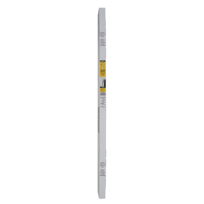 M-D Building Products Beige Vinyl Top & Sides Door Seal For Doors 81 in. L X 0.5 in. (Pack of 20)