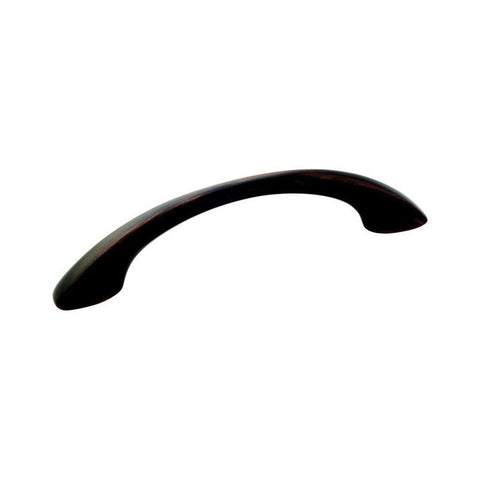 Amerock Contemporary Arch Cabinet Pull 3-3/4 in. Oil Rubbed Bronze Brown 1 pk