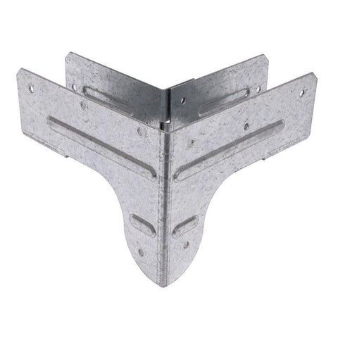Simpson Strong-Tie ZMax 5.5 in. H X 5.5 in. W 18 speed Galvanized Steel Rigid Tie Connectors (Pack of 12)