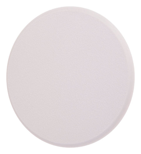 Barton Kramer Vinyl Matte White Door Bumper Surface 5 in.