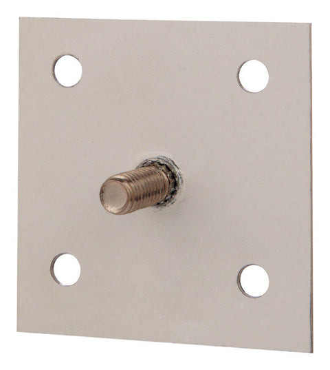 Barton Kramer White Aluminum Bracket 2 in. L X 0.75 in. H 1 pk