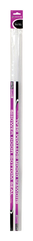 Barton Kramer 32.625 in. H X 1 in. W White Shower Door Seal