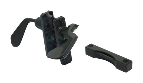 Barton Kramer Bronze Black Aluminum InSwing Latch 1 pk