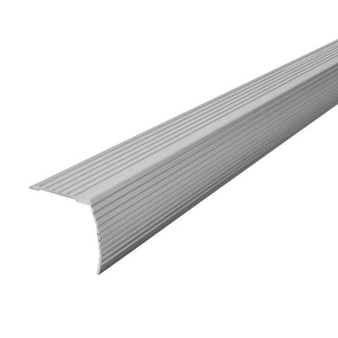 M-D Building Products CINCH 1.125 in. H X 1.125 in. W X 36 in. L Satin Silver Aluminum Stair Edge