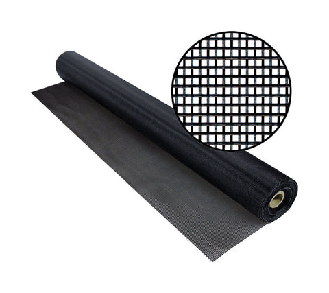 Phifer Wire Tuffscreen 48 in. W X 100 ft. L Black Polyester Insect Screen Cloth