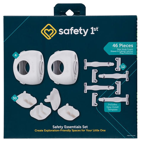 Safety 1st White Plastic Childproofing Kit 46 pc (Pack of 2)