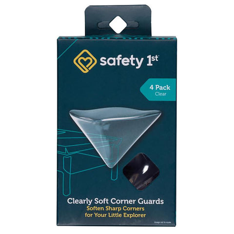 Safety 1st Clear Soft Rubber Corner Bumpers 4 pk (Pack of 4)