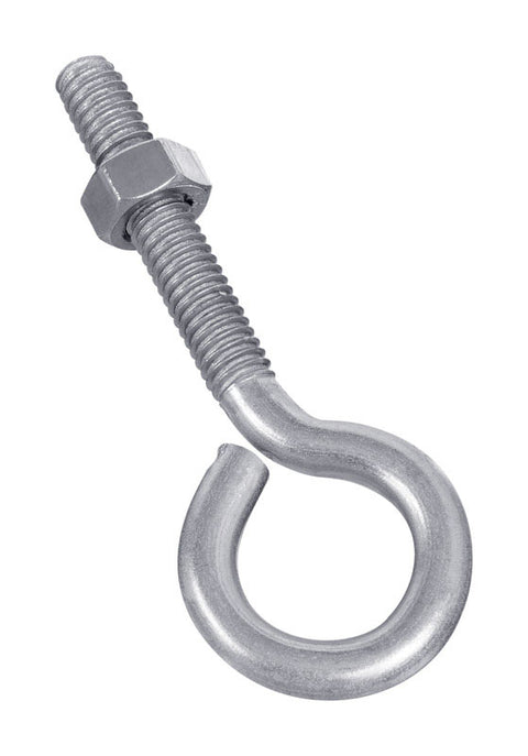 National Hardware 5/16 in. X 3-1/4 in. L Stainless Stainless Steel Eyebolt Nut Included