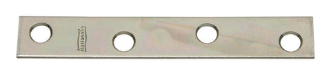 National Hardware 4 in. H X 0.63 in. W X 0.08 in. D Zinc-Plated Steel Mending Brace