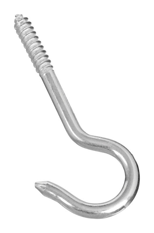 National Hardware Large Zinc-Plated Silver Steel 4-15/16 in. L Ceiling Hook 125 lb 1 pk