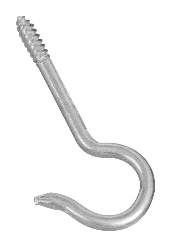 National Hardware Large Zinc-Plated Silver Steel 4-7/16 in. L Ceiling Hook 75 lb 1 pk (Pack of 20)