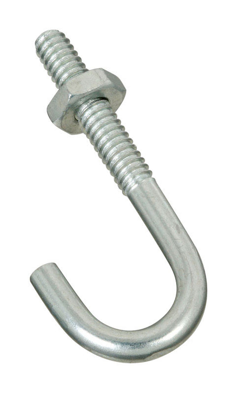 National Hardware Small Zinc-Plated Silver Steel 1-7/8 in. L J-Bolt 40 lb 1 pk