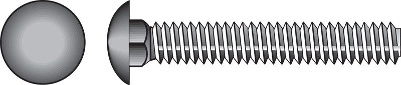 HILLMAN 5/16 in. X 7 in. L Zinc-Plated Steel Carriage Bolt 1 pk