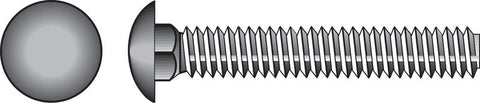 HILLMAN 5/16 in. X 7 in. L Zinc-Plated Steel Carriage Bolt 1 pk