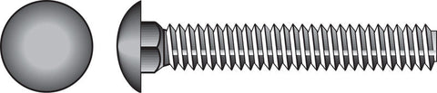 HILLMAN 3/8 in. X 1-1/2 in. L Zinc-Plated Steel Carriage Bolt 100 pk