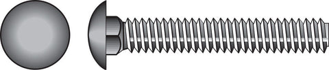 HILLMAN 1/2 in. X 1-1/2 in. L Zinc-Plated Steel Carriage Bolt 50 pk