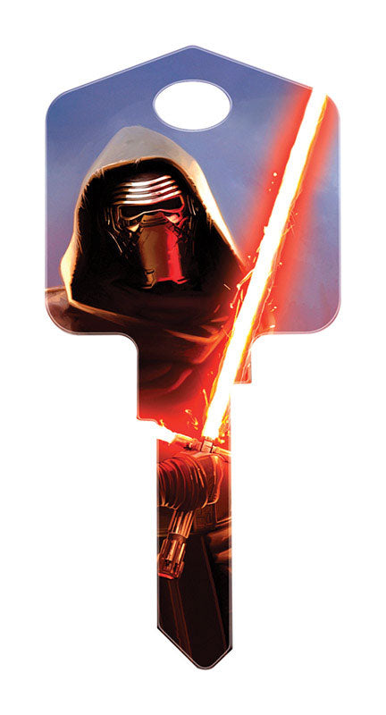 HILLMAN Star Wars Kylo Ren House/Padlock Universal Key Blank Single (Pack of 5)