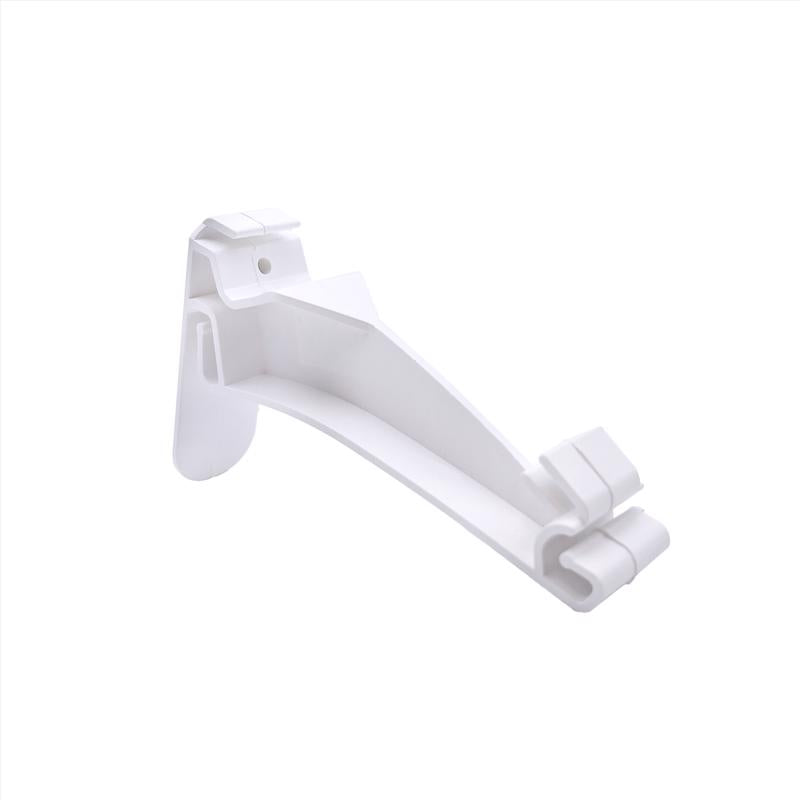 Amerimax 4.5 in. H X 1 in. W X 15 in. L White Vinyl K Hidden Hook (Pack of 75)