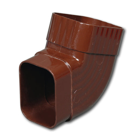 Amerimax 4.5 in. H X 5 in. W X 4.5 in. L Brown Vinyl K Gutter Elbow (Pack of 20)