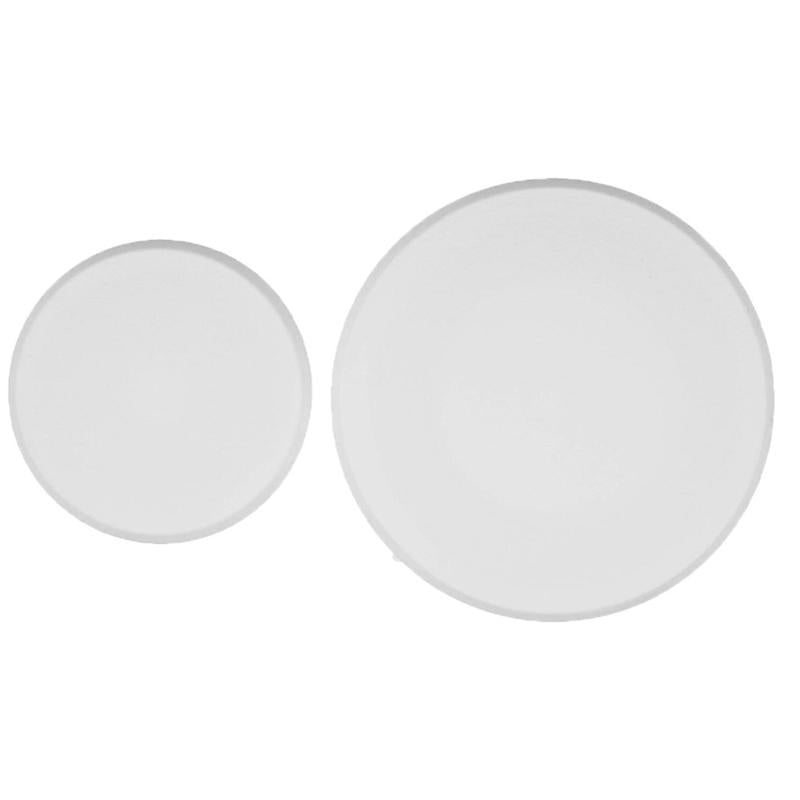 Allway 4-3/4 in. L Vinyl White Wall Shield Mounts to door and wall 4 3/4 in. (Pack of 10)